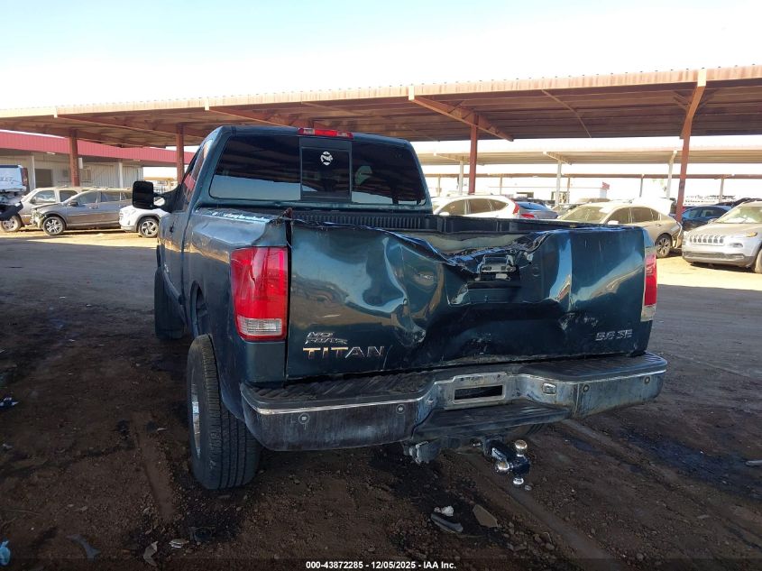2006 Nissan Titan Se VIN: 1N6AA06AX6N543401 Lot: 43872285