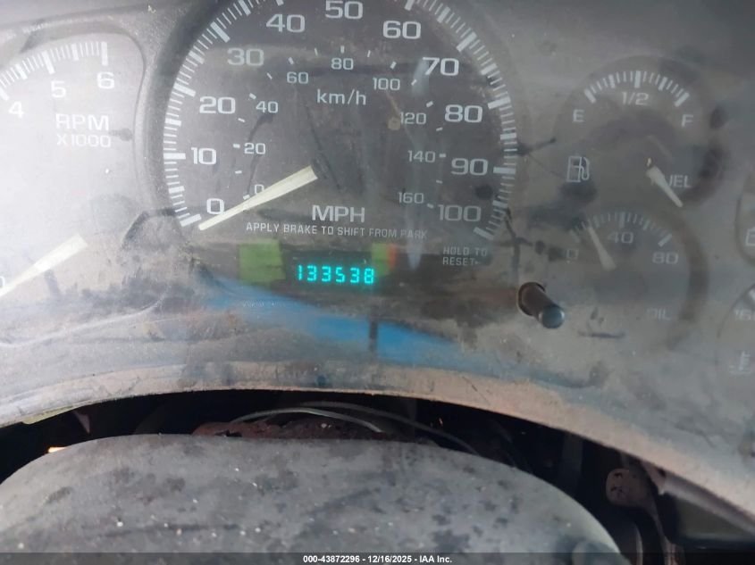 2001 Chevrolet Silverado 1500 VIN: 1GCEK19VX1Z104805 Lot: 43872296