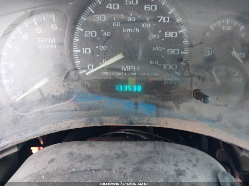 2001 Chevrolet Silverado 1500 VIN: 1GCEK19VX1Z104805 Lot: 43872296