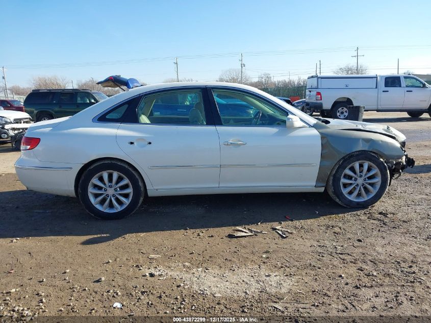2007 Hyundai Azera Limited/Se VIN: KMHFC46F97A139340 Lot: 43872299