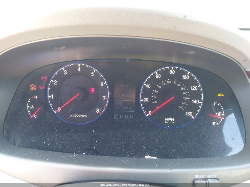 2007 Hyundai Azera Limited/Se VIN: KMHFC46F97A139340 Lot: 43872299