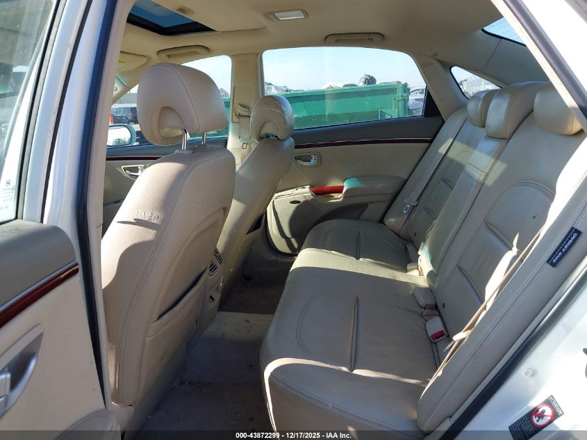 2007 Hyundai Azera Limited/Se VIN: KMHFC46F97A139340 Lot: 43872299