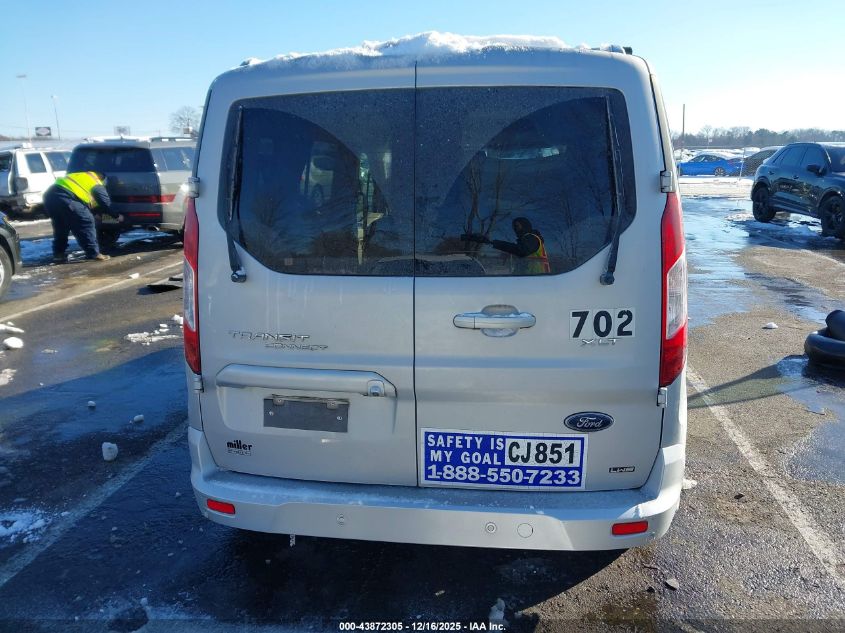 2017 Ford Transit Connect Xlt VIN: NM0GS9F73H1313418 Lot: 43872305