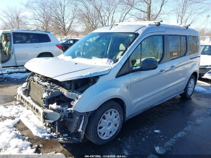 2017 Ford Transit Connect Xlt VIN: NM0GS9F73H1313418 Lot: 43872305