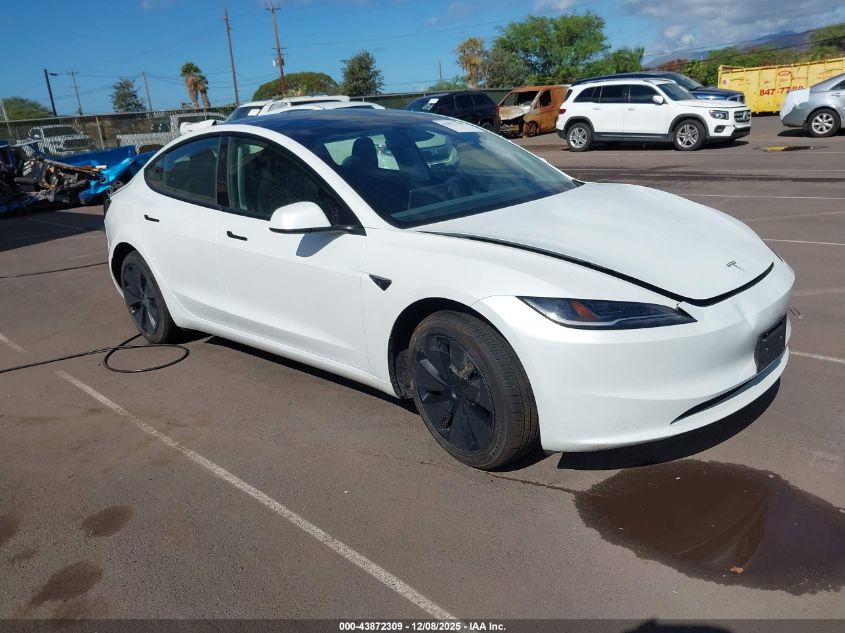TESLA MODEL 3 LONG RANGE REAR-WHEEL DRIVE/STANDARD REAR-WHEEL DRIVE