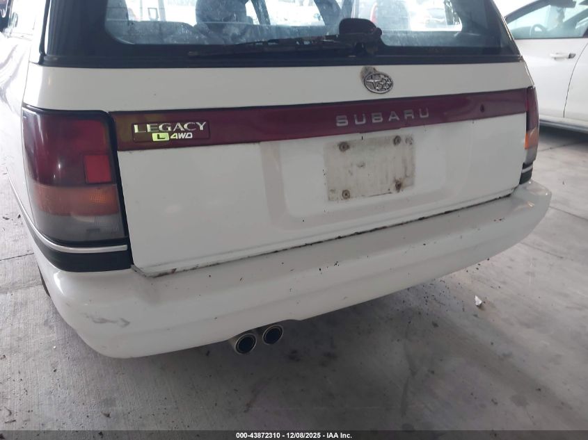 1991 Subaru Legacy L/Hx/Px/Rx VIN: 4S4BJ63C1M6913203 Lot: 43872310