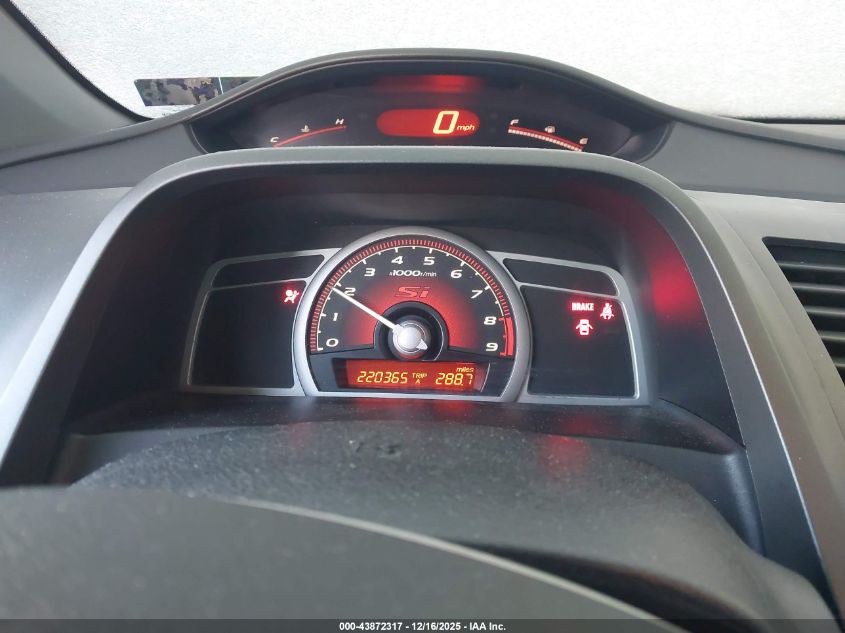 2007 Honda Civic Si VIN: 2HGFG21517H702704 Lot: 43872317