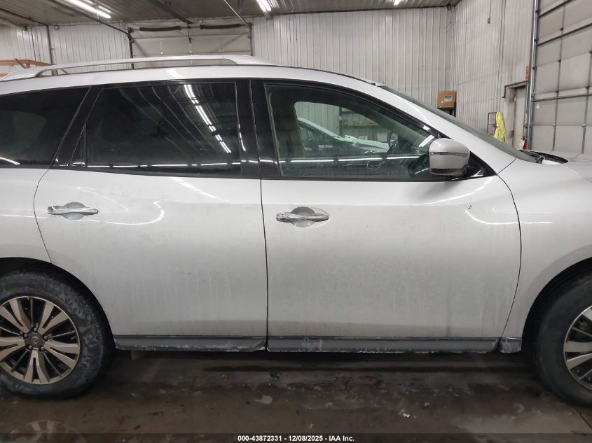 2018 Nissan Pathfinder Sv VIN: 5N1DR2MM4JC643351 Lot: 43872331