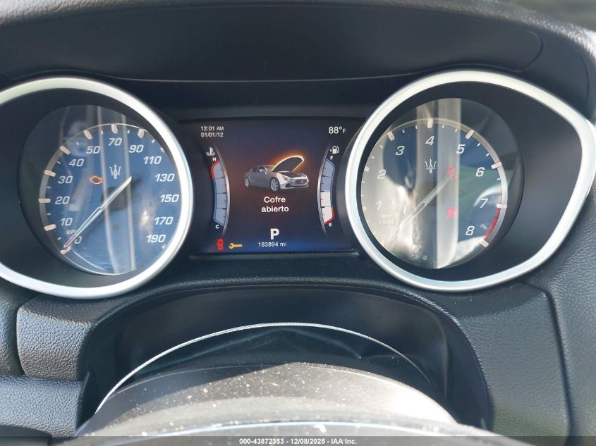 2015 Maserati Ghibli VIN: ZAM57XSA5F1141502 Lot: 43872353