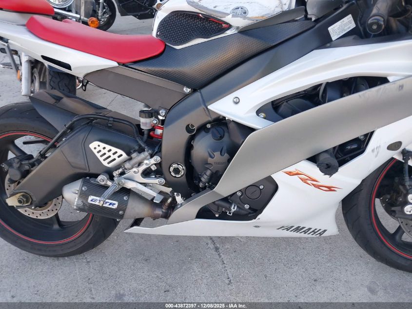 2009 Yamaha Yzfr6 VIN: JYARJ16E79A014865 Lot: 43872397