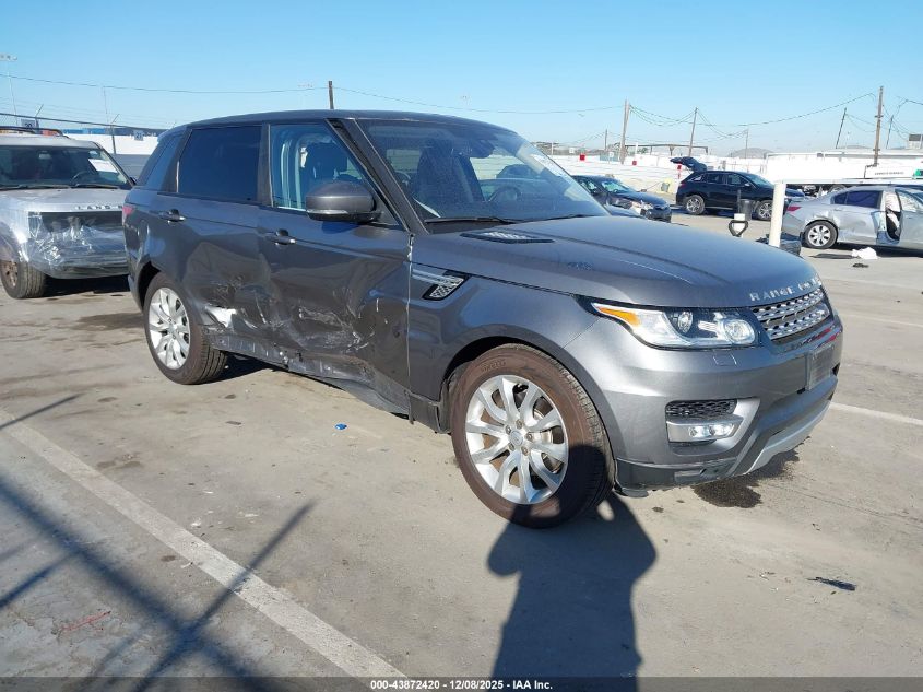 LAND ROVER RANGE ROVER SPORT 3.0L V6 SUPERCHARGED HSE