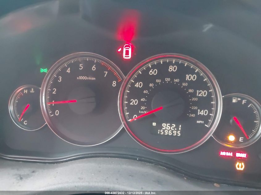 2009 Subaru Legacy 2.5I VIN: 4S3BL616996232810 Lot: 43872432