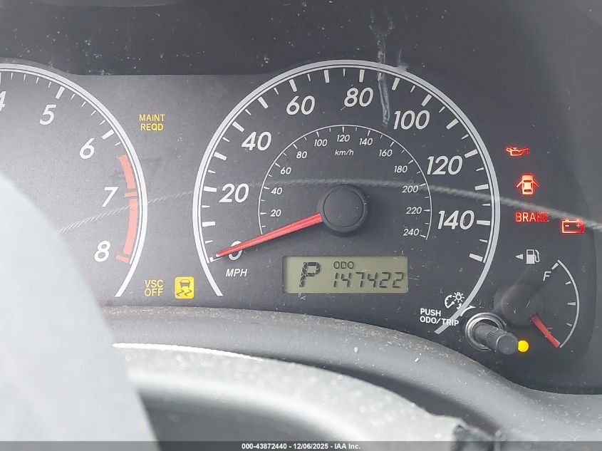 2010 Toyota Corolla Le VIN: 2T1BU4EE6AC525760 Lot: 43872440