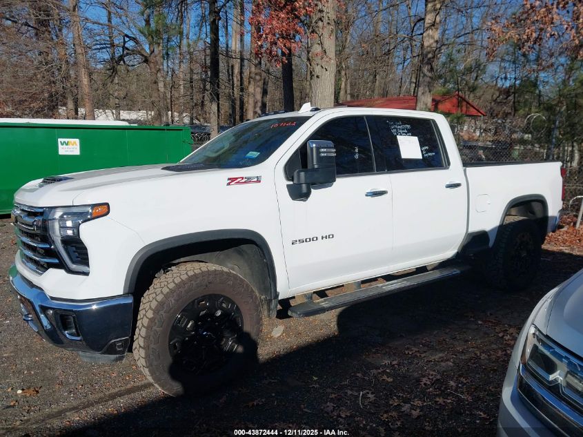 2025 Chevrolet Silverado 2500Hd 4Wd Standard Bed Ltz VIN: 2GC4KPEY5S1107345 Lot: 43872444