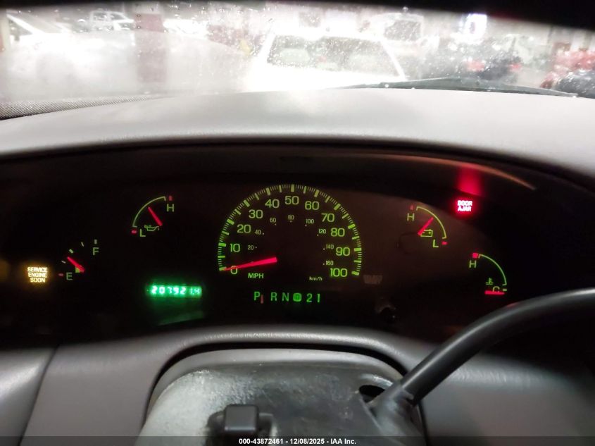 2000 Ford F-150 Lariat/Work Series/Xl/Xlt VIN: 2FTPX17Z1YCA91658 Lot: 43872461