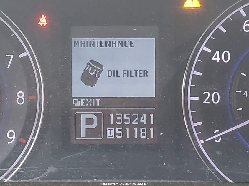 2013 Infiniti G37X VIN: JN1CV6AR8DM758006 Lot: 43872471