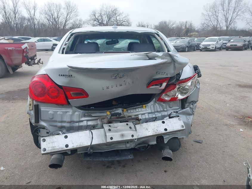 2013 Infiniti G37X VIN: JN1CV6AR8DM758006 Lot: 43872471