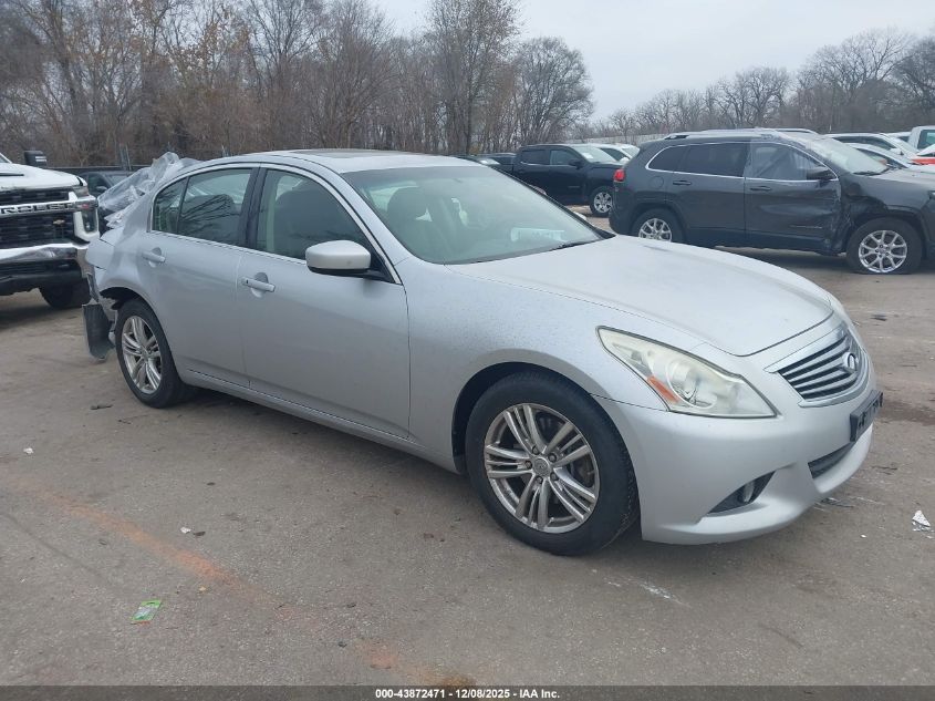 2013 Infiniti G37X