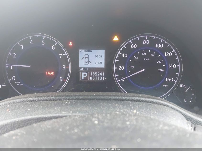 2013 Infiniti G37X VIN: JN1CV6AR8DM758006 Lot: 43872471