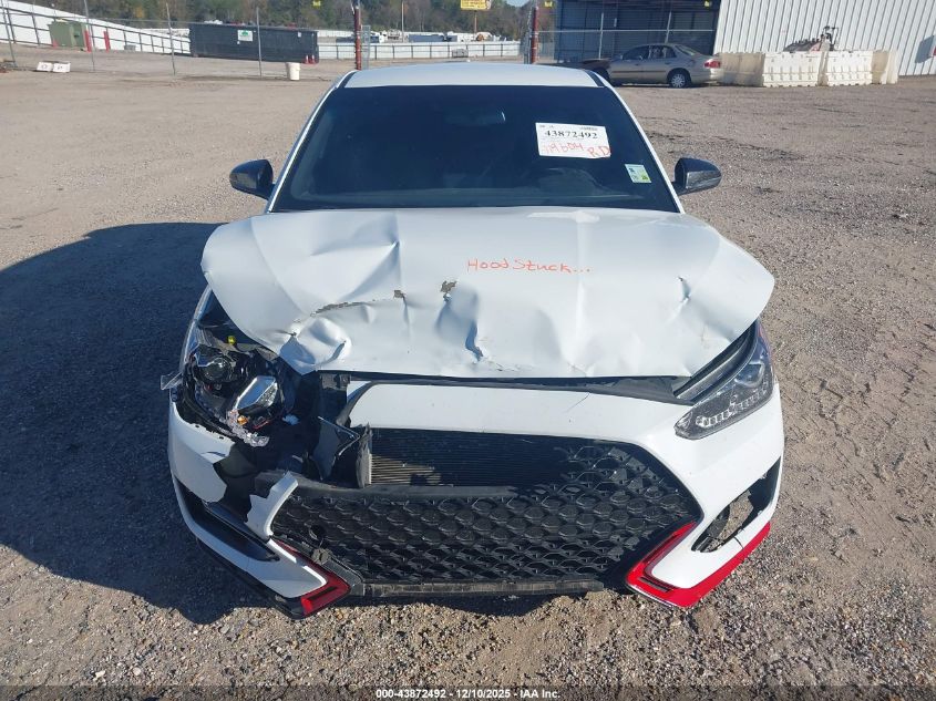 2020 Hyundai Veloster N VIN: KMHT36AH9LU005122 Lot: 43872492