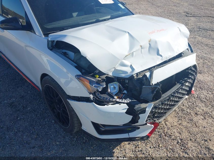2020 Hyundai Veloster N VIN: KMHT36AH9LU005122 Lot: 43872492