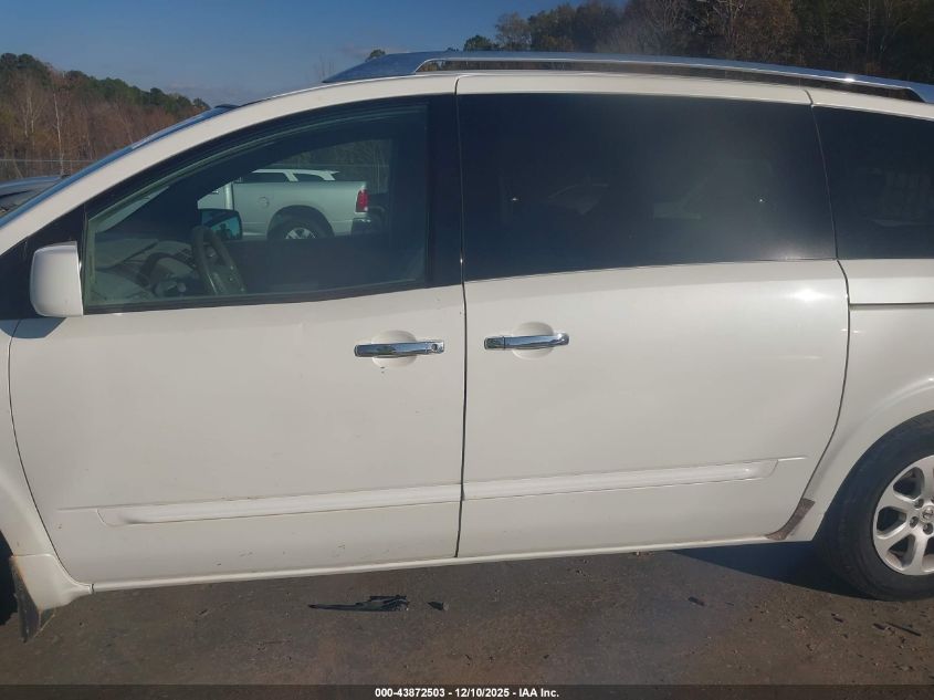 2008 Nissan Quest 3.5 S VIN: 5N1BV28U28N115402 Lot: 43872503