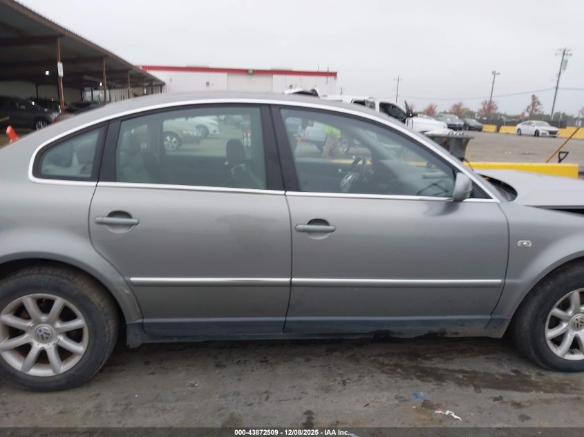 2004 Volkswagen Passat Gls VIN: WVWPD63B14P107476 Lot: 43872509