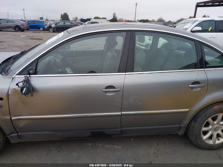 2004 Volkswagen Passat Gls VIN: WVWPD63B14P107476 Lot: 43872509