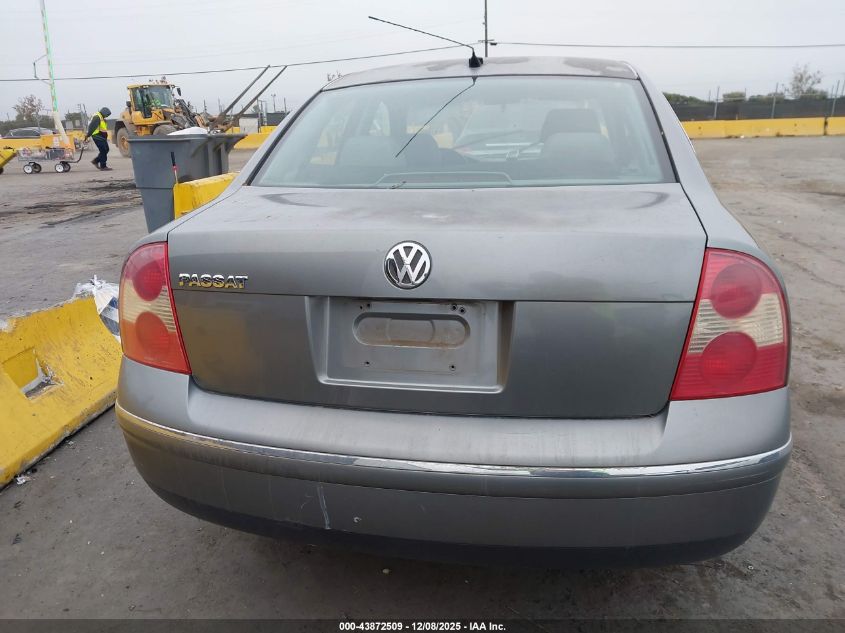 2004 Volkswagen Passat Gls VIN: WVWPD63B14P107476 Lot: 43872509