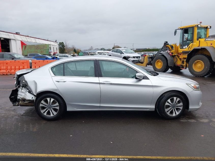 2013 Honda Accord Lx VIN: 1HGCR2F32DA198162 Lot: 43872531