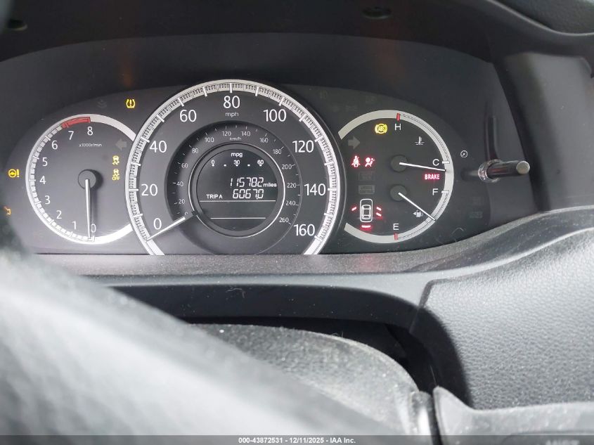 2013 Honda Accord Lx VIN: 1HGCR2F32DA198162 Lot: 43872531