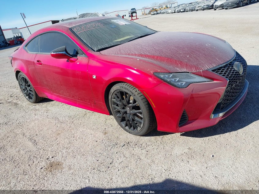 Vin: jthgz5bc2l5022564, lot: 44368091, lexus rc 350 f sport 2020 img_1