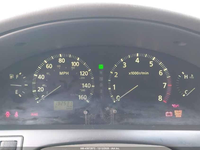 2000 Infiniti I30 Luxury/Touring VIN: JNKCA31A2YT105358 Lot: 43872572