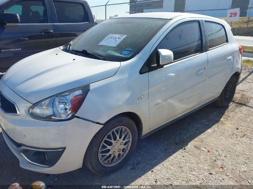 2018 Mitsubishi Mirage Es VIN: ML32A3HJ5JH012350 Lot: 43872591