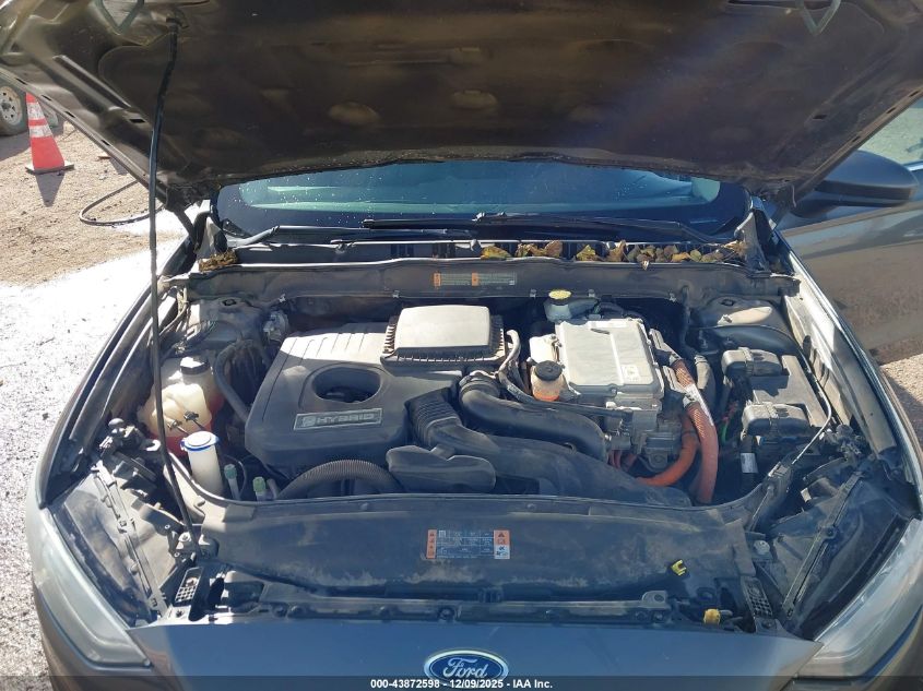 2017 Ford Fusion Hybrid Se VIN: 3FA6P0LU3HR344234 Lot: 43872598