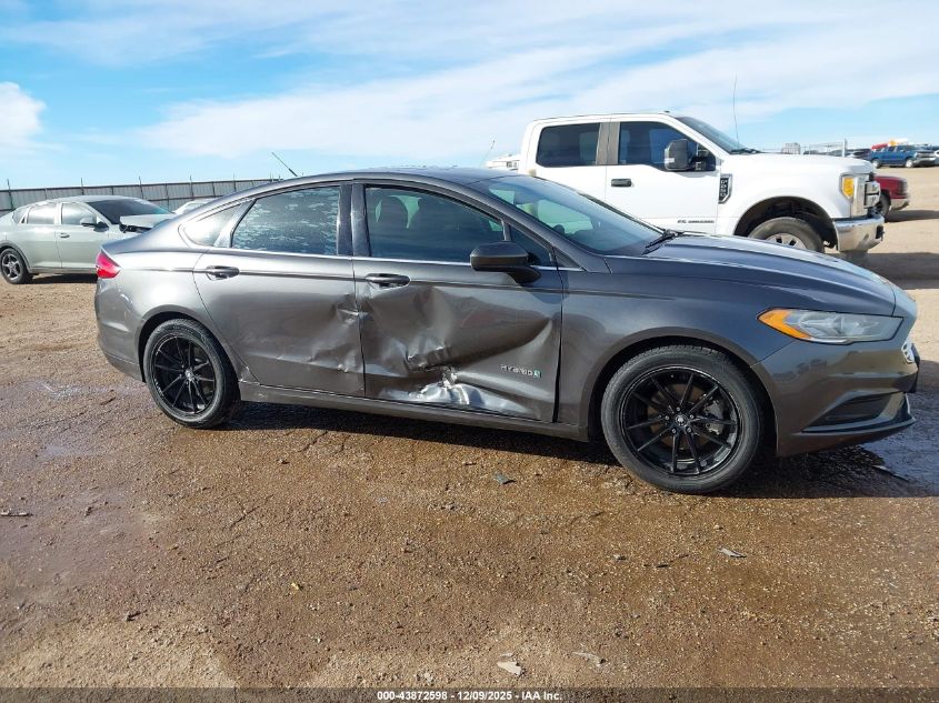 2017 Ford Fusion Hybrid Se VIN: 3FA6P0LU3HR344234 Lot: 43872598