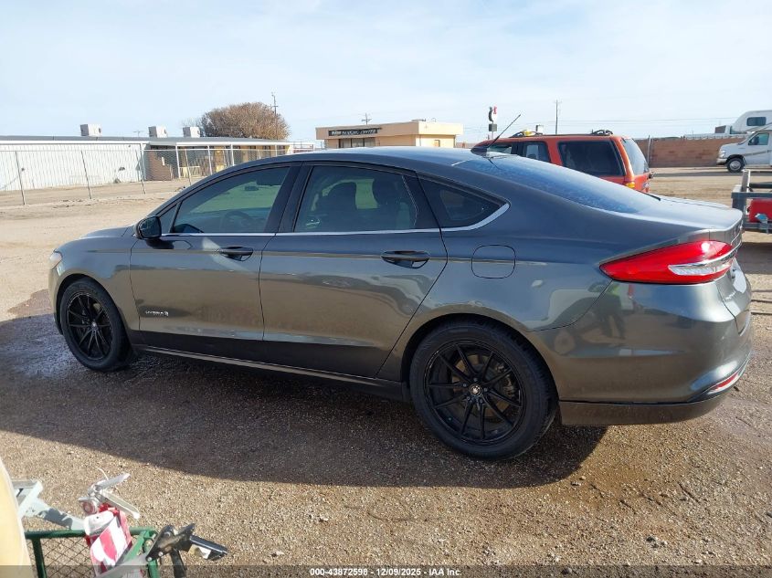 2017 Ford Fusion Hybrid Se VIN: 3FA6P0LU3HR344234 Lot: 43872598