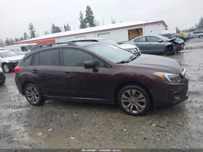 2013 Subaru Impreza 2.0I Sport Limited VIN: JF1GPAU63D2873580 Lot: 43872601