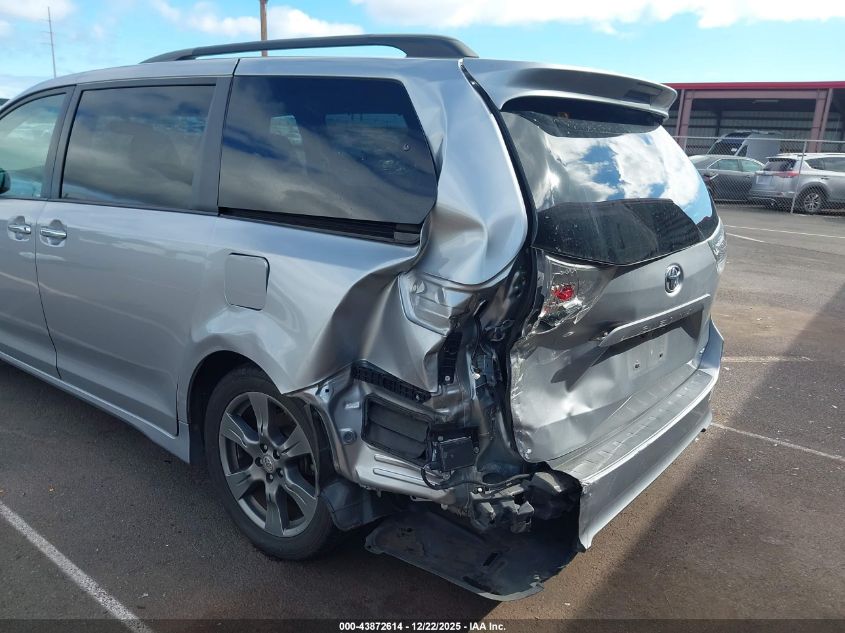 2017 Toyota Sienna Se Premium 8 Passenger VIN: 5TDXZ3DCXHS898965 Lot: 43872614