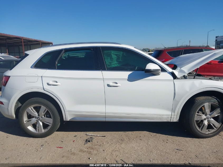 2019 Audi Q5 45 Premium VIN: WA1BNAFY0K2092810 Lot: 43872619
