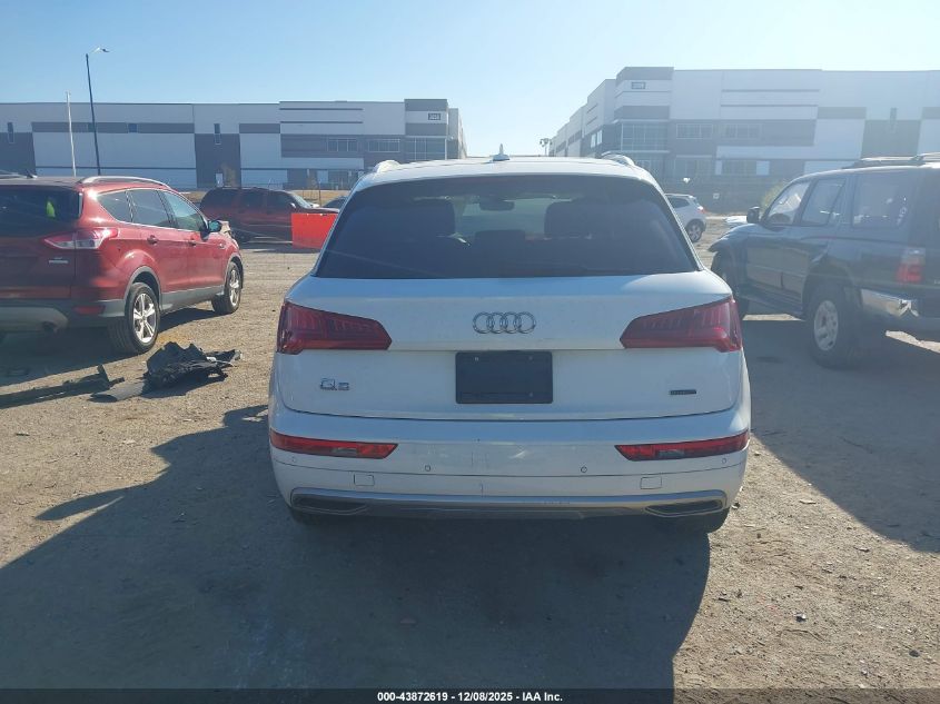 2019 Audi Q5 45 Premium VIN: WA1BNAFY0K2092810 Lot: 43872619