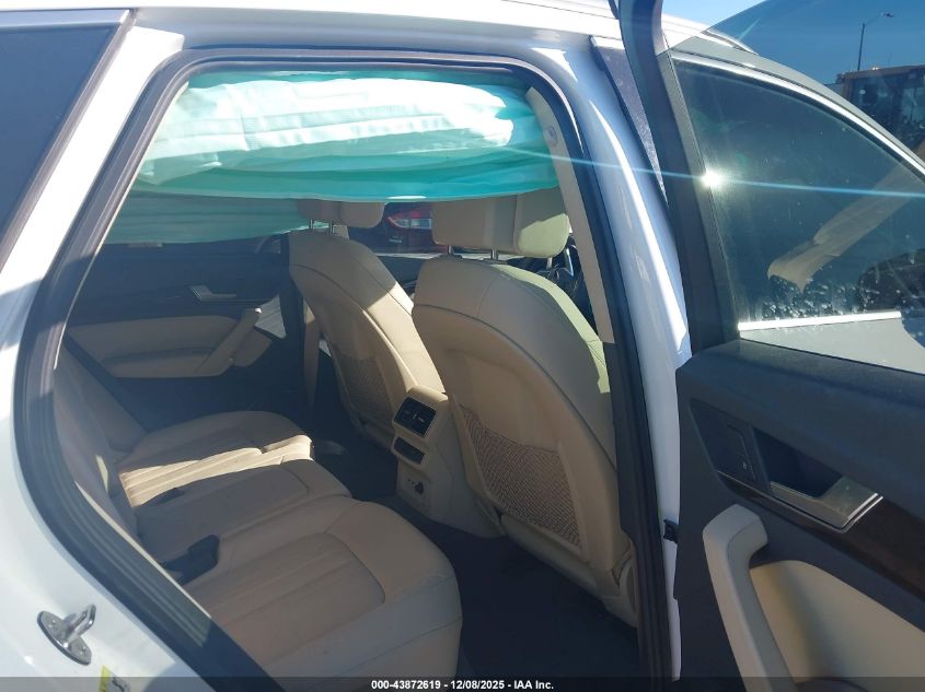 2019 Audi Q5 45 Premium VIN: WA1BNAFY0K2092810 Lot: 43872619