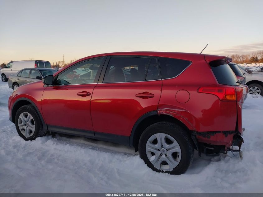 2015 Toyota Rav4 Le VIN: JTMZFREV9FJ046606 Lot: 43872717