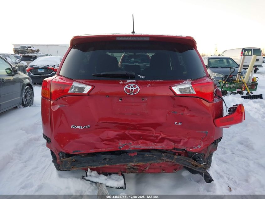 2015 Toyota Rav4 Le VIN: JTMZFREV9FJ046606 Lot: 43872717