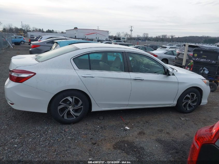 2017 Honda Accord Lx VIN: 1HGCR2F36HA268641 Lot: 43872727