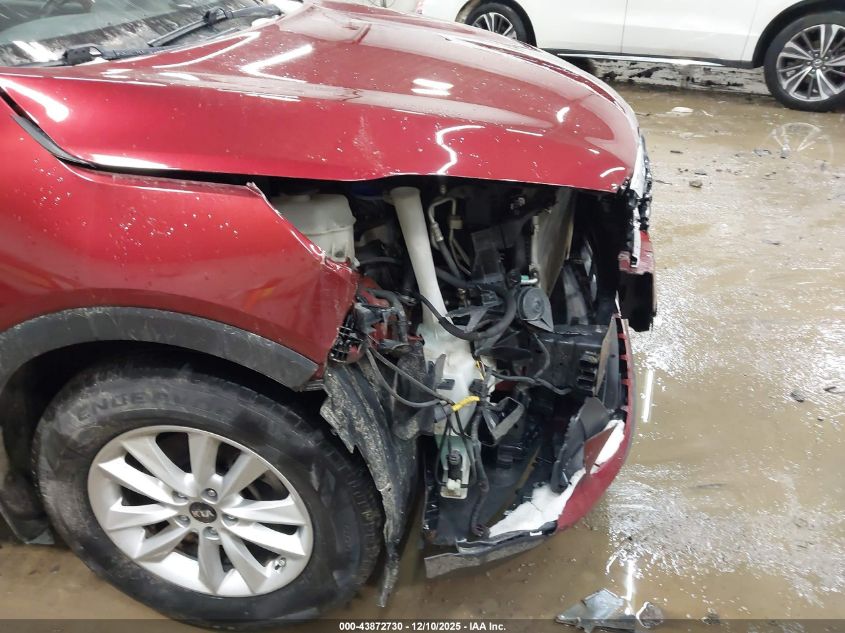 2019 Kia Sorento 2.4L Lx VIN: 5XYPGDA30KG595858 Lot: 43872730