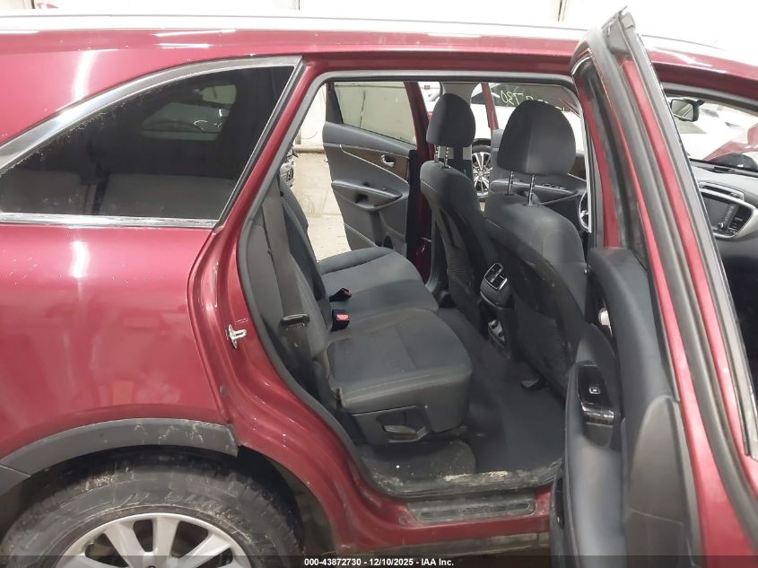 2019 Kia Sorento 2.4L Lx VIN: 5XYPGDA30KG595858 Lot: 43872730