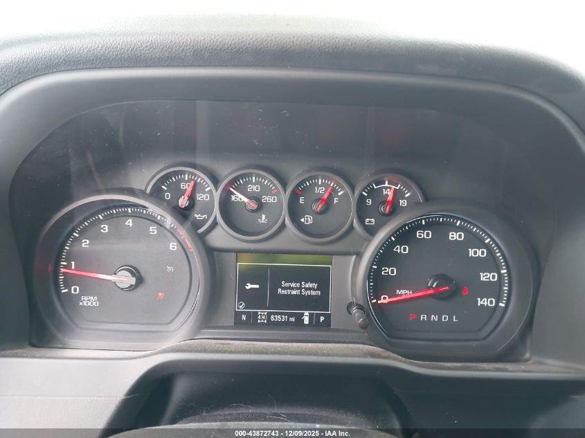 2021 Chevrolet Silverado 1500 4Wd Standard Bed Custom VIN: 1GCRYBEH9MZ106796 Lot: 43872743