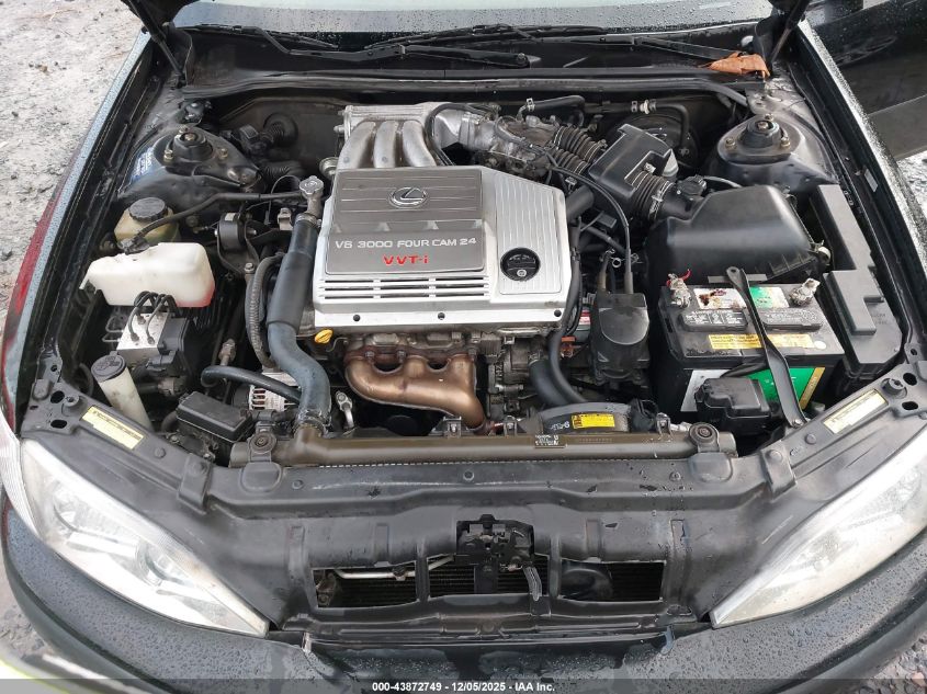 2000 Lexus Es 300 VIN: JT8BF28G9Y5080769 Lot: 43872749