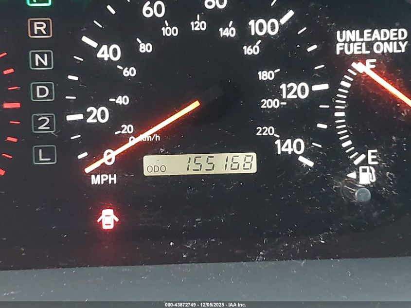 2000 Lexus Es 300 VIN: JT8BF28G9Y5080769 Lot: 43872749